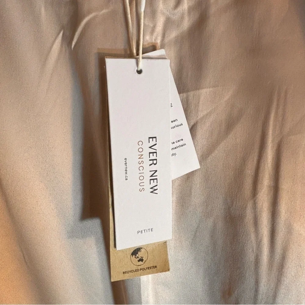 EVER NEW Sz 12P Amy Shawl Collar Wrap Coat Luxury Wool Blend Lined NEW WITH TAG - Picture 8 of 16